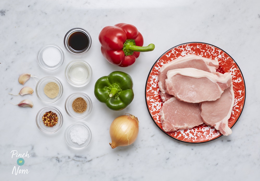 Salt and Pepper Pork - Pinch of Nom Slimming Recipes