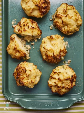 Chicken and Mushroom Cottage Pie Jackets pinchofnom.com