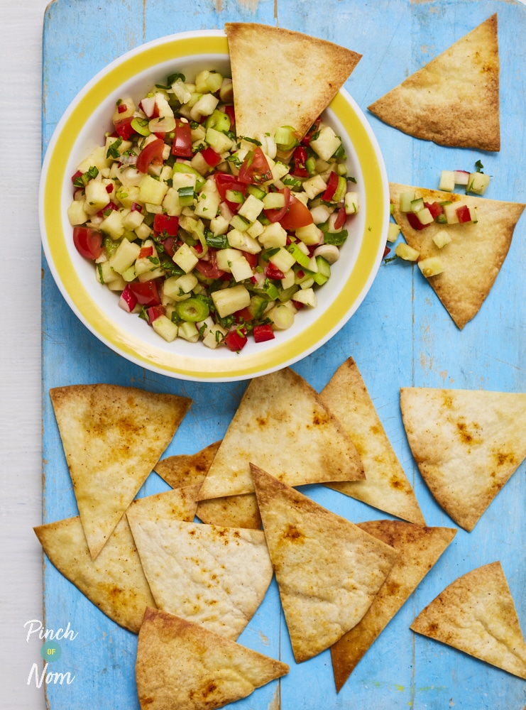 Pineapple Salsa - Pinch of Nom Slimming Recipes