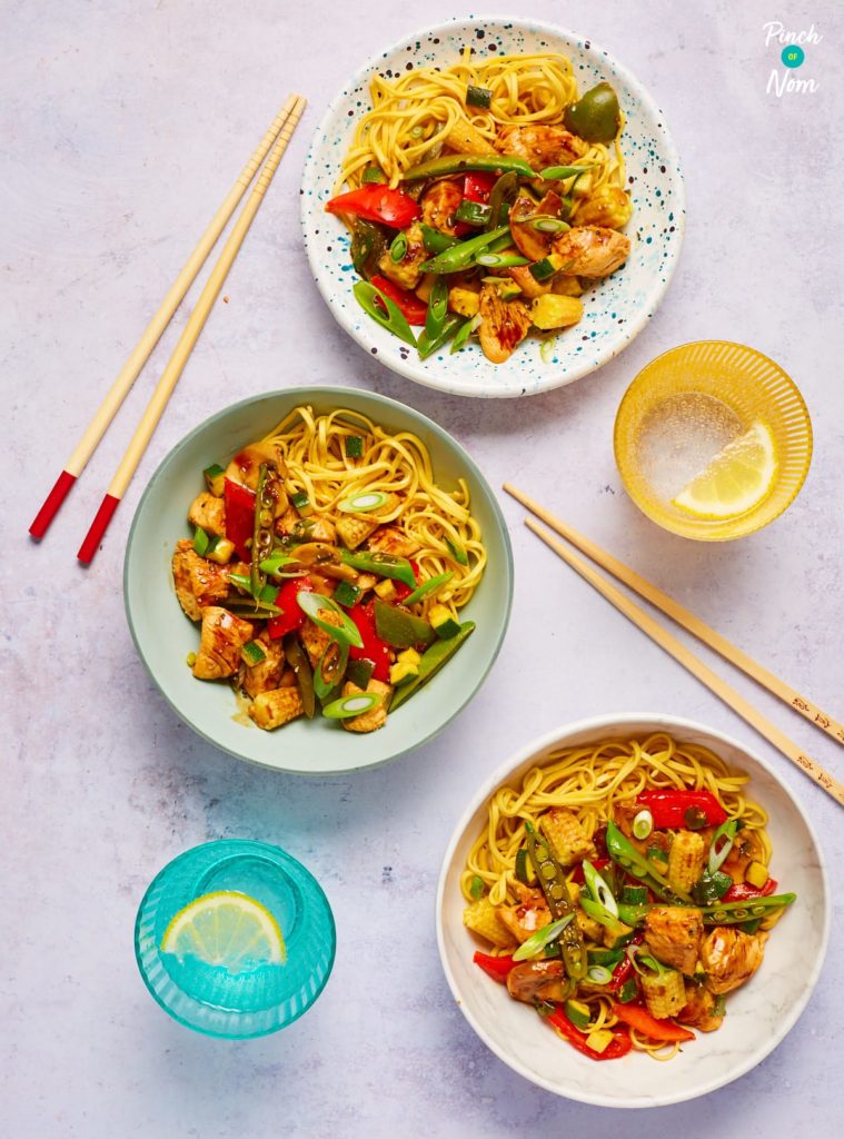 Chicken in Black Pepper - Pinch of Nom Slimming Recipes