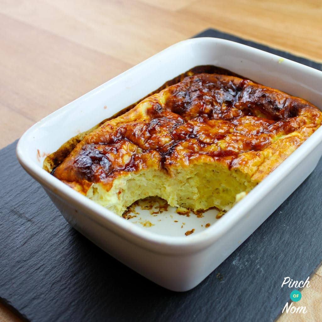 Manchester Tart Baked Oats pinchofnom.com