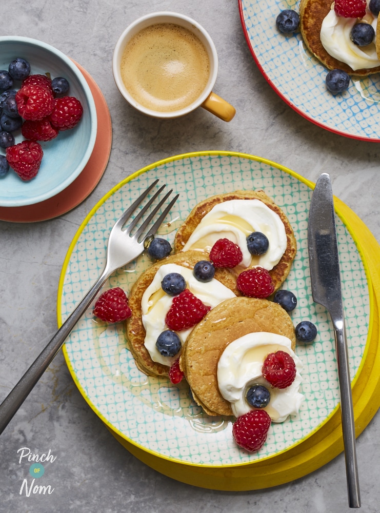 Oat Pancakes - Pinch of Nom Slimming Recipes