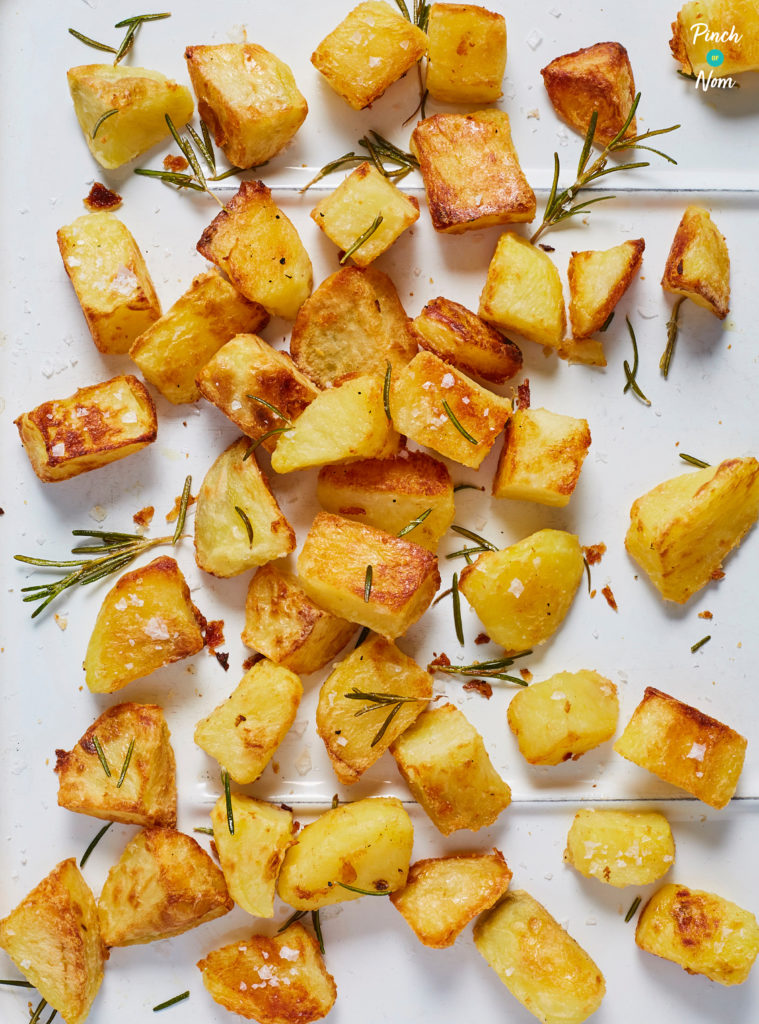 Roast Potatoes - Pinch of Nom Slimming Recipes