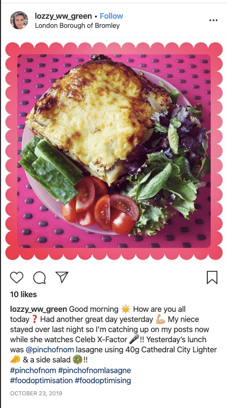 Lasagne - Pinch of Nom Slimming Recipes