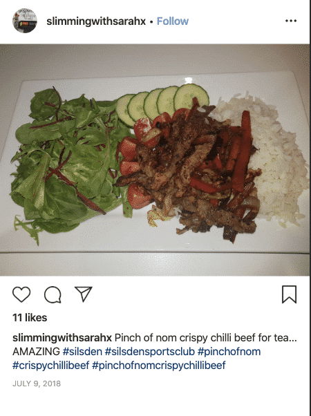 Crispy Chilli Beef - Pinch of Nom Slimming Recipes