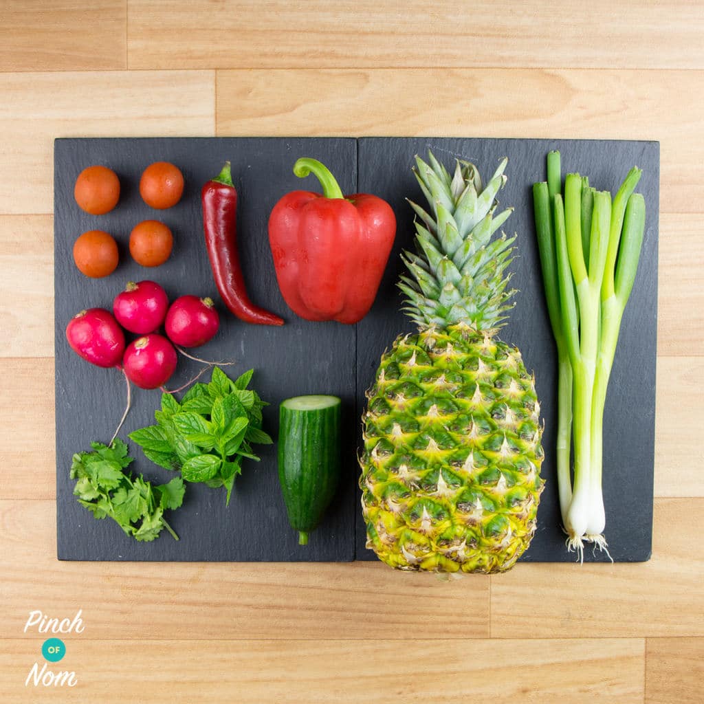 Pineapple Salsa - Pinch of Nom Slimming Recipes