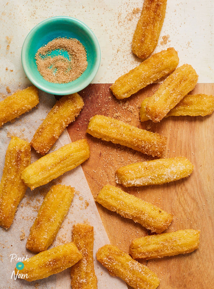 Churros - Pinch of Nom Slimming Recipes