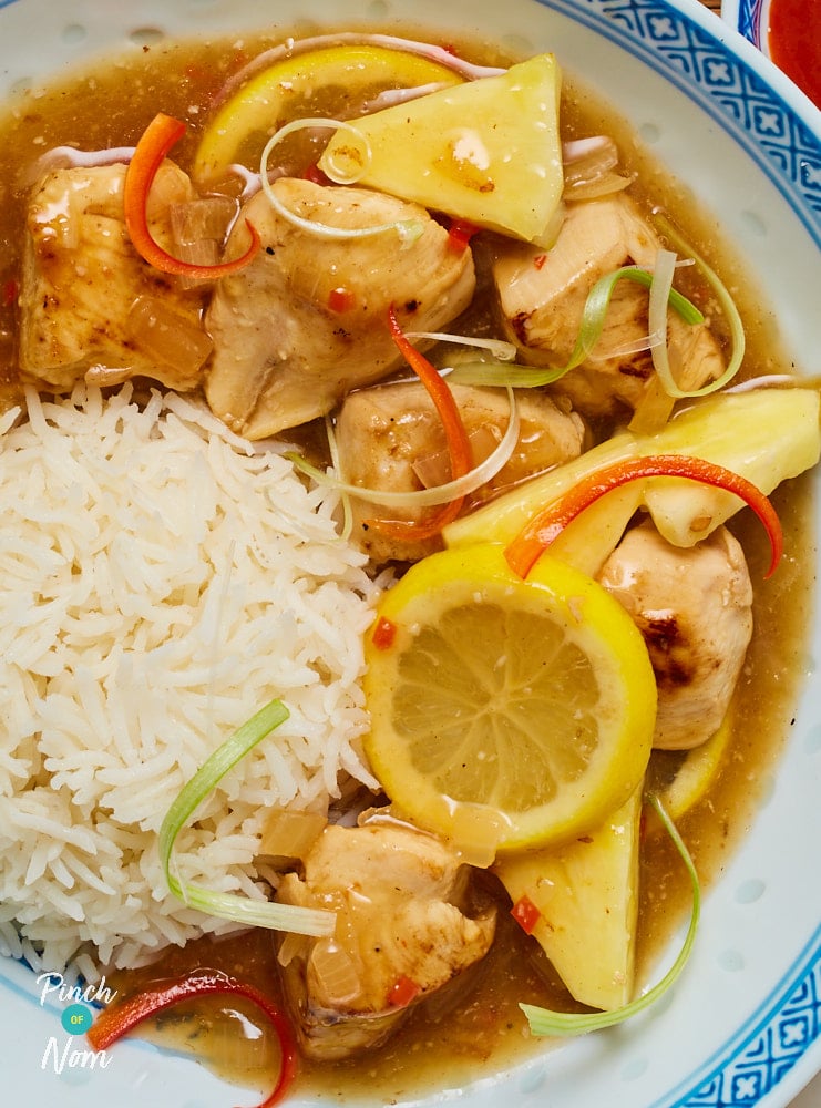 Lemon Chicken - Pinch of Nom Slimming Recipes