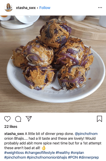 Onion Bhajis - Pinch of Nom Slimming Recipes