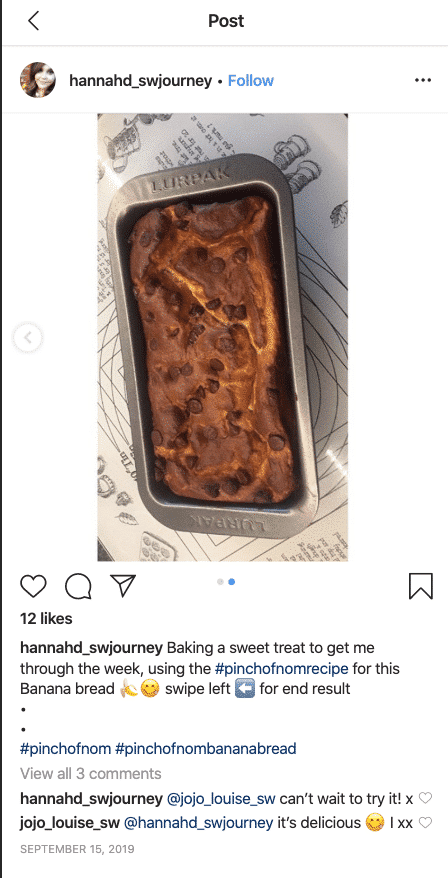 Banana Bread with Chocolate Chips - Pinch of Nom Slimming Recipes