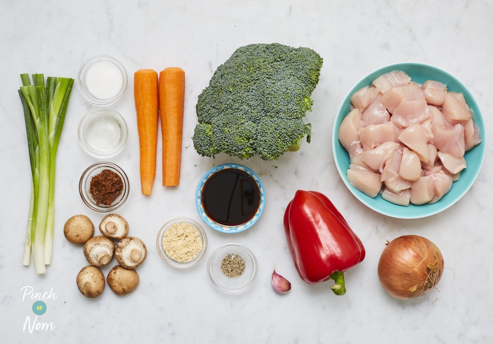 Hoisin Chicken - Pinch of Nom Slimming Recipes