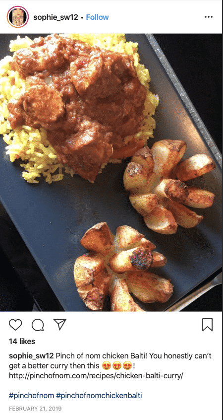 Chicken Balti Curry - Pinch of Nom Slimming Recipes