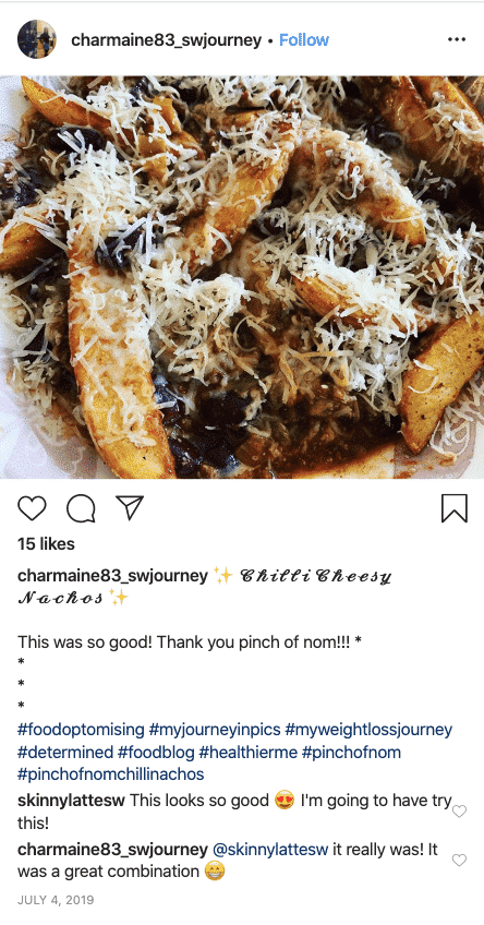 Chilli Cheesy Nachos - Pinch of Nom Slimming Recipes