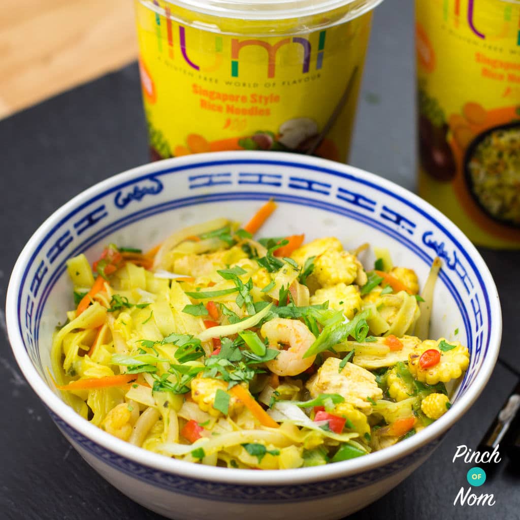 Singapore Noodles pinchofnom.com
