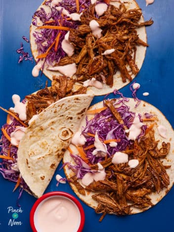 Spiced Pulled Pork pinchofnom.com