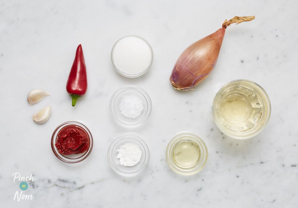 Sweet Chilli Sauce - Pinch of Nom Slimming Recipes