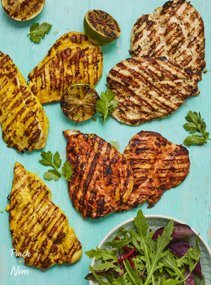 Bbq Chicken Steaks - Pinch of Nom Slimming Recipes