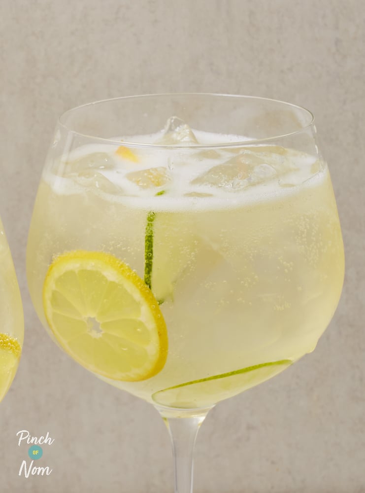 Elderflower Gin Fizz - Pinch of Nom Slimming Recipes
