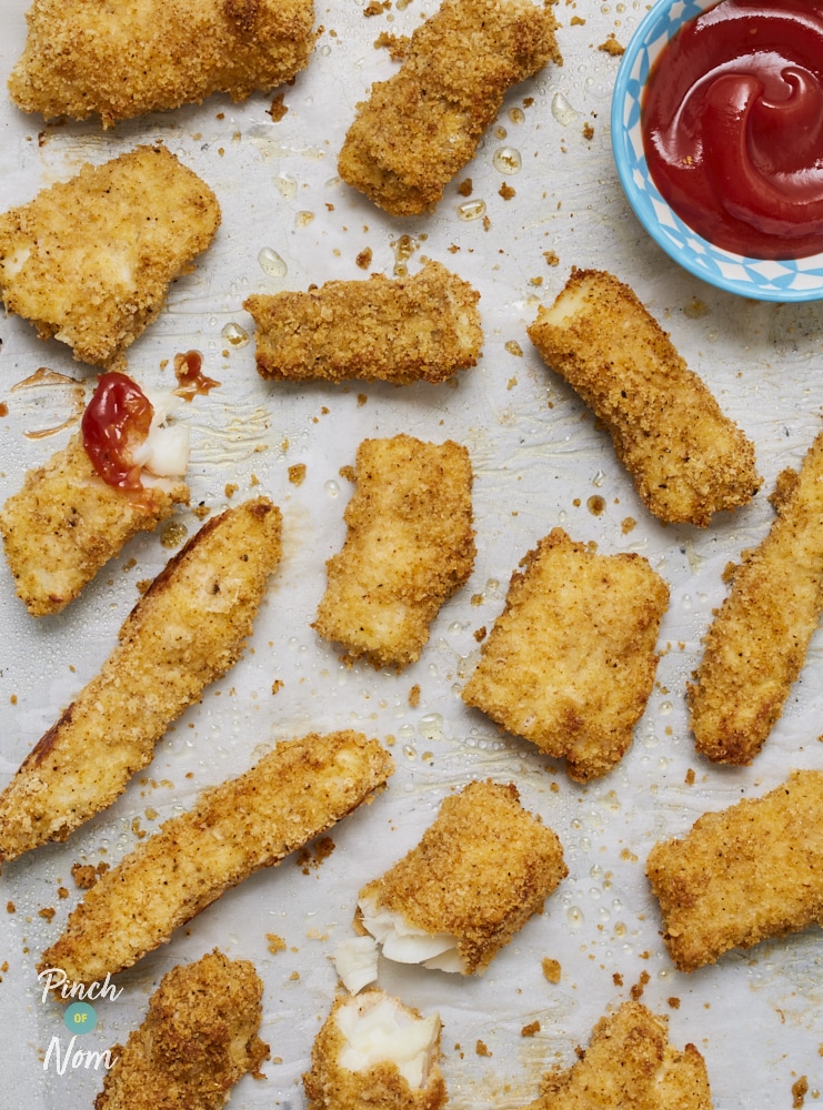 Fish Fingers - Pinch of Nom Slimming Recipes