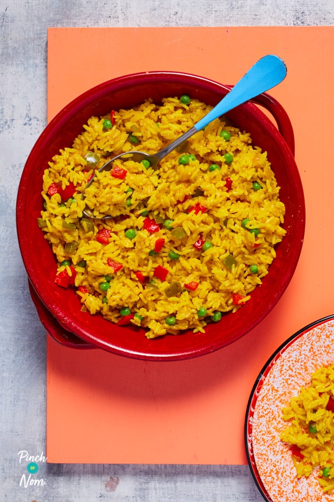 Nando's Spicy Rice - Pinch of Nom Slimming Recipes