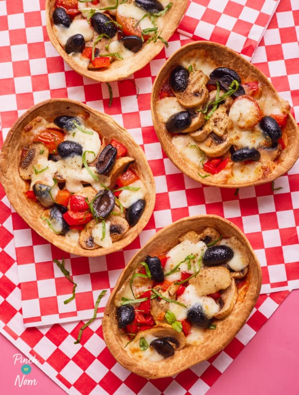 Pizza Boats pinchofnom.com