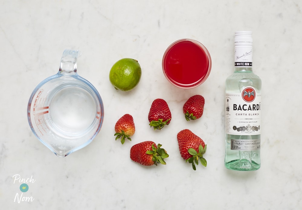 Strawberry Daiquiri - Pinch of Nom Slimming Recipes