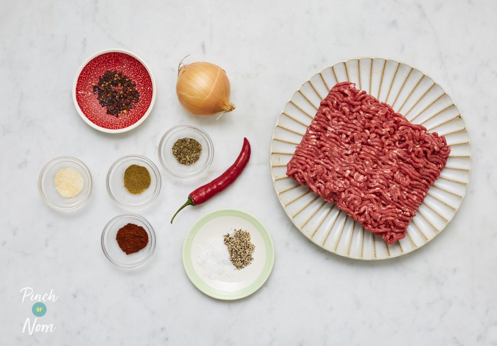 Tex Mex Burgers - Pinch of Nom Slimming Recipes