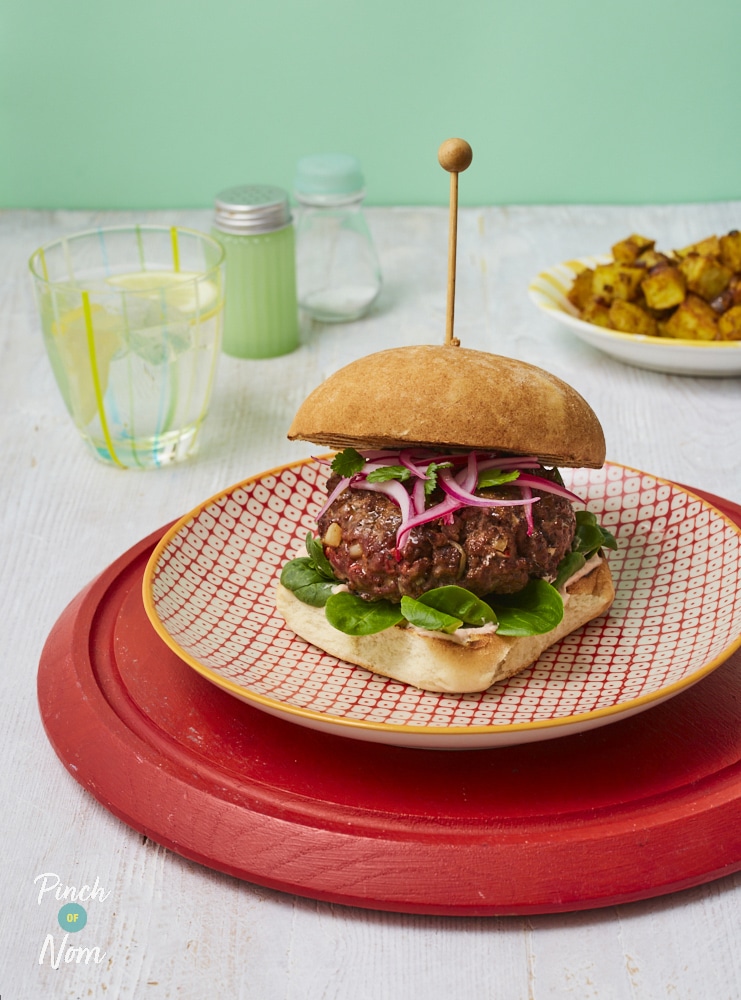 Tex Mex Burgers - Pinch of Nom Slimming Recipes