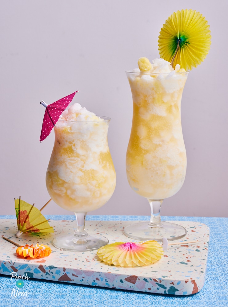 Pina Colada Cocktail - Pinch of Nom Slimming Recipes
