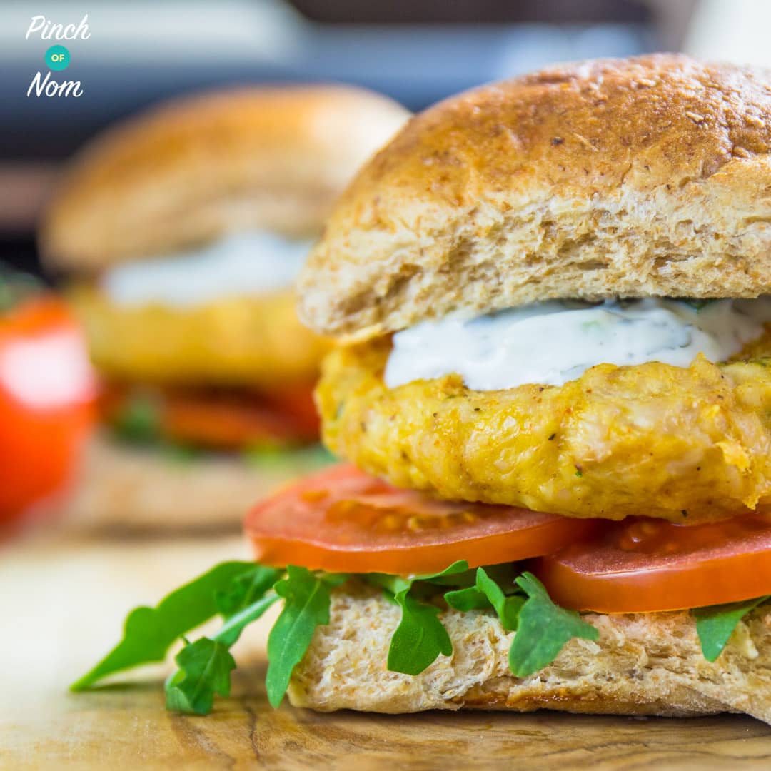 Tikka Turkey Burgers pinchofnom.com