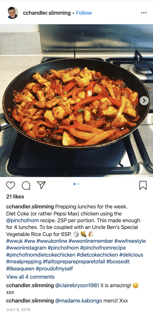 Diet Coke/Pepsi Max Chicken - Pinch of Nom Slimming Recipes