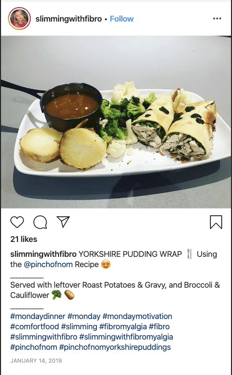 Yorkshire Pudding Wrap - Pinch of Nom Slimming Recipes