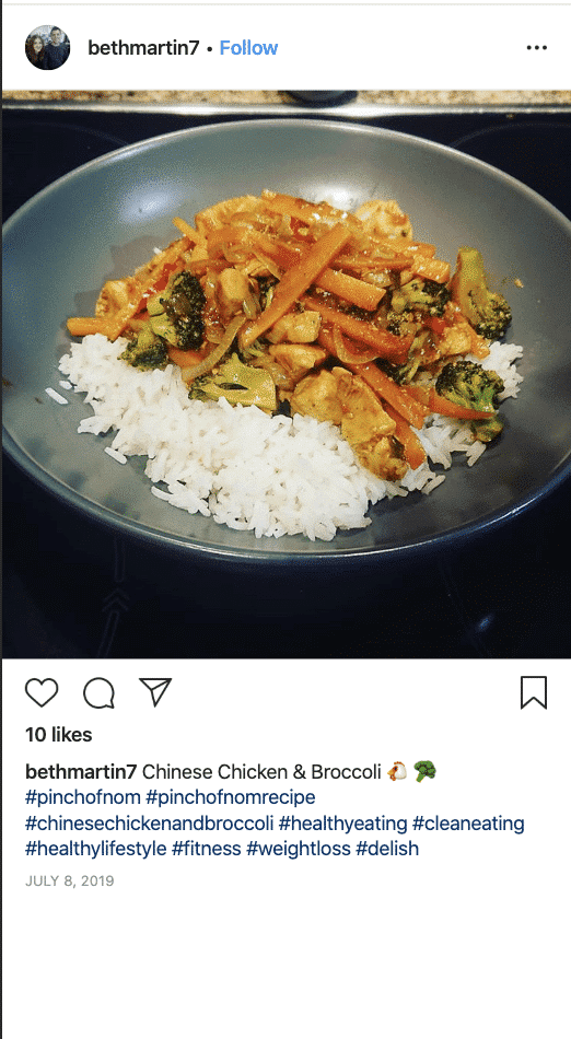 Chinese Chicken and Broccoli - Pinch of Nom Slimming Recipes
