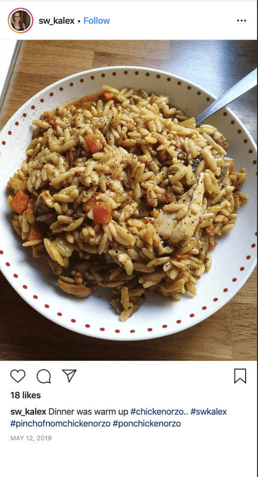 Mediterranean Chicken Orzo - Pinch of Nom Slimming Recipes