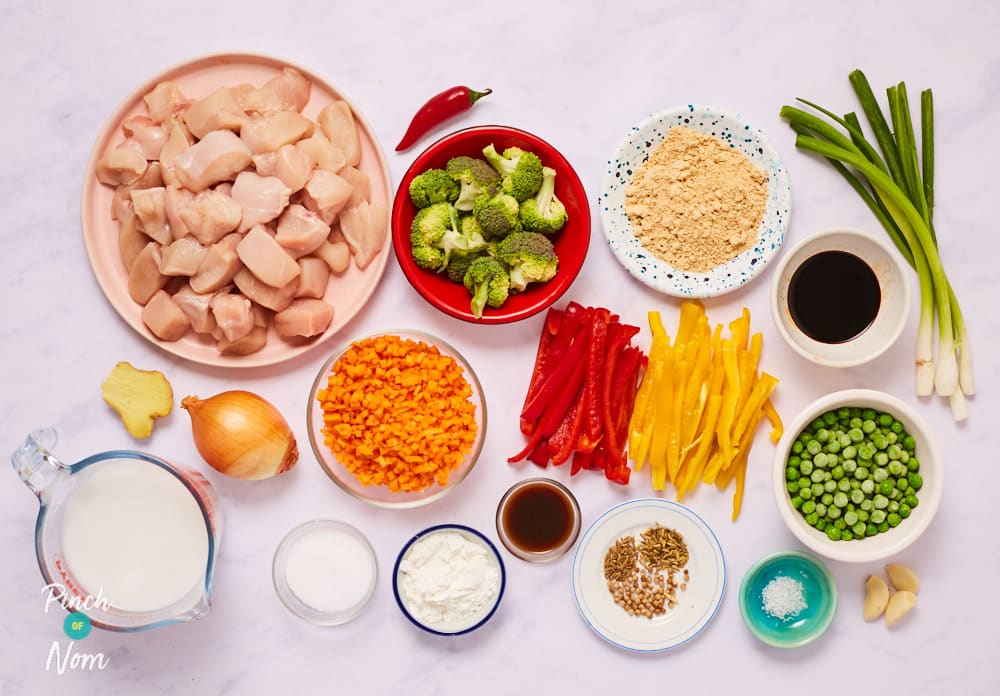 Chicken Satay Curry - Pinch of Nom Slimming Recipes