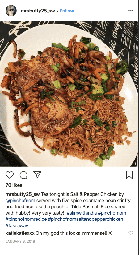 Salt and Pepper Chicken - Pinch of Nom Slimming Recipes