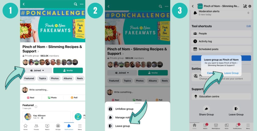 Using the Pinch of Nom Facebook Group - Pinch of Nom Slimming Recipes