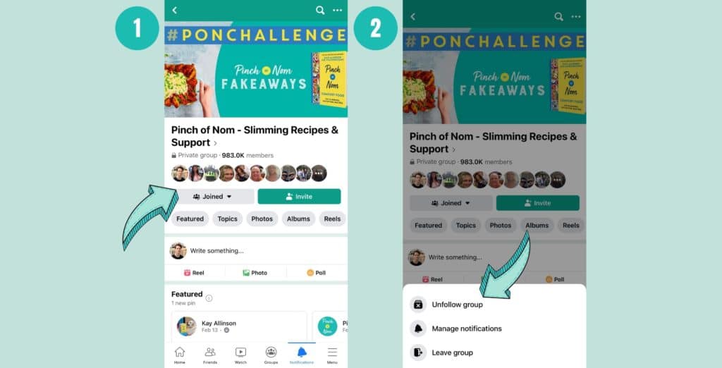 Using the Pinch of Nom Facebook Group - Pinch of Nom Slimming Recipes