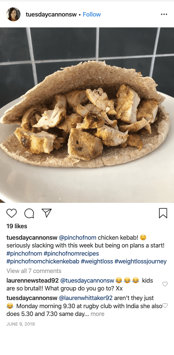 Chicken Kebab - Pinch of Nom Slimming Recipes