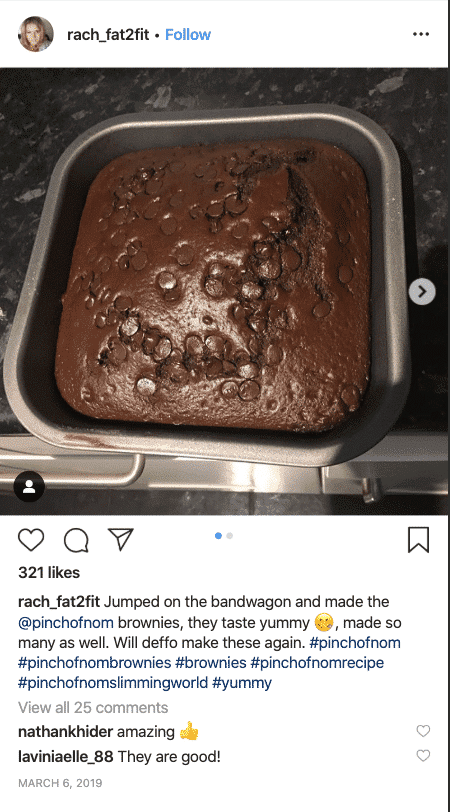 Chocolate Brownies - Pinch of Nom Slimming Recipes