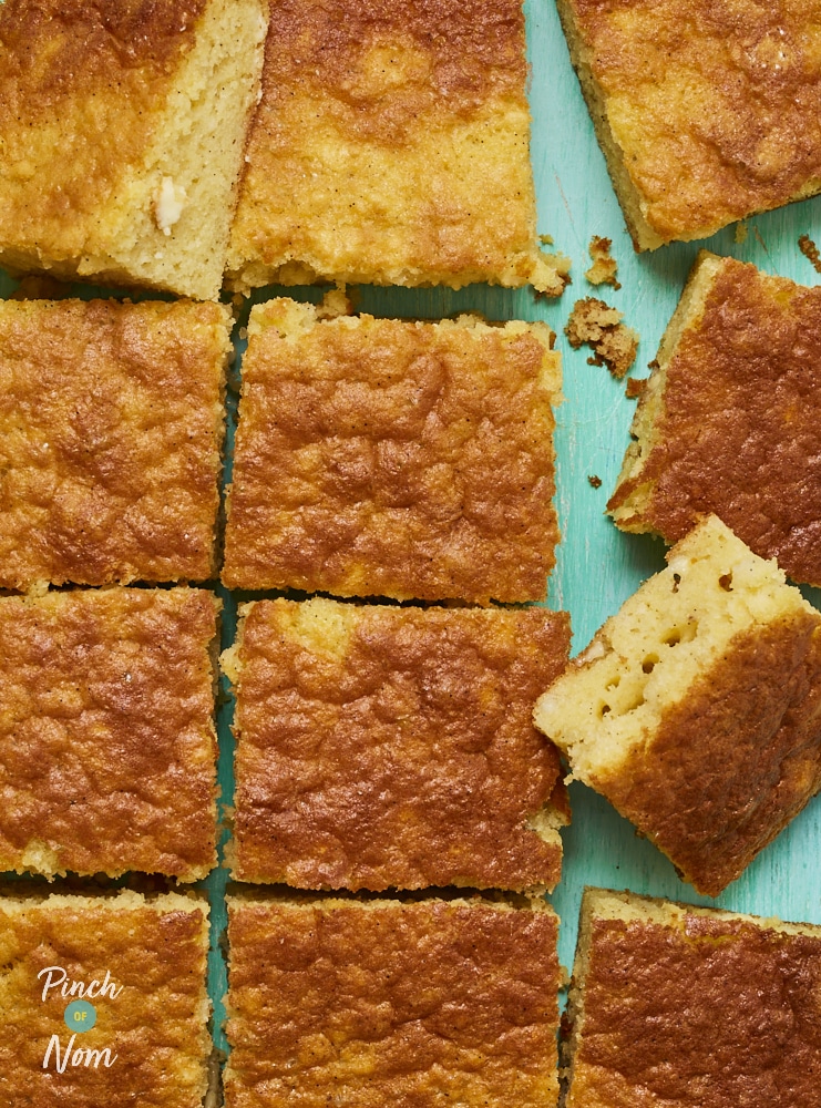 White Chocolate Blondies - Pinch of Nom Slimming Recipes