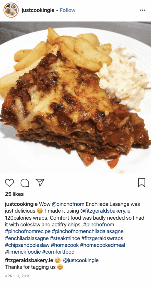 Enchilada Lasagne - Pinch of Nom Slimming Recipes