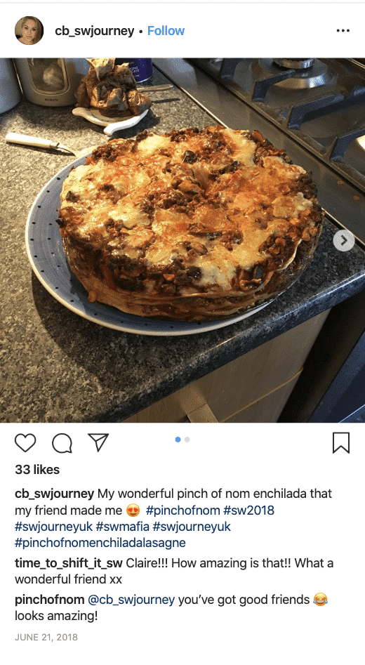 Enchilada Lasagne - Pinch of Nom Slimming Recipes
