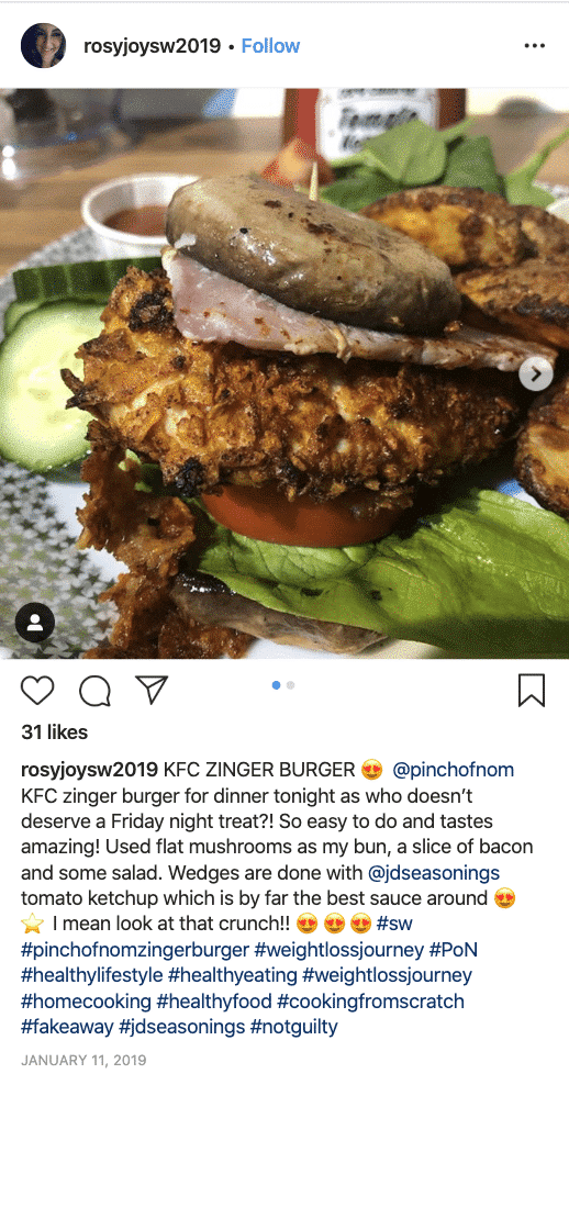 KFC Zinger Burger Fakeaway - - Pinch of Nom Slimming Recipes