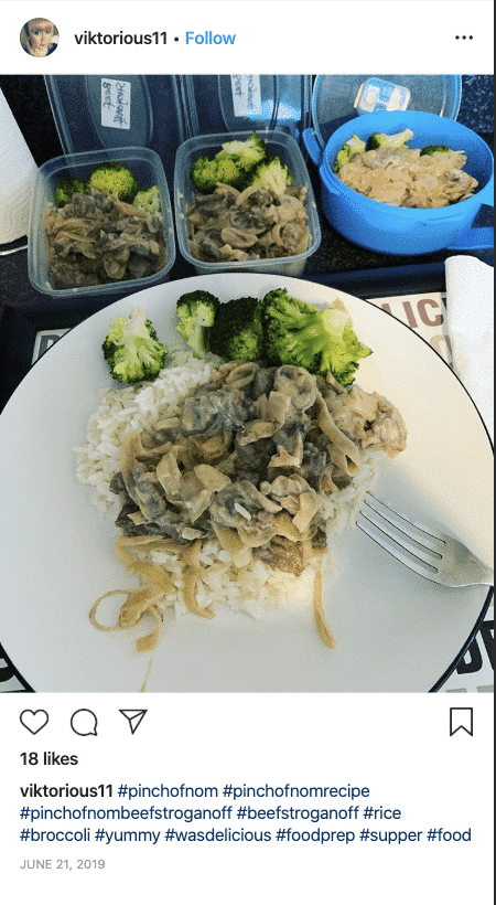 Beef Stroganoff - Pinch of Nom Slimming Recipes