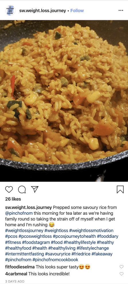 Savoury Rice - Pinch of Nom Slimming Recipes