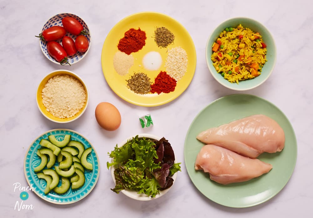 KFC Rice Box - Pinch of Nom Slimming Recipes