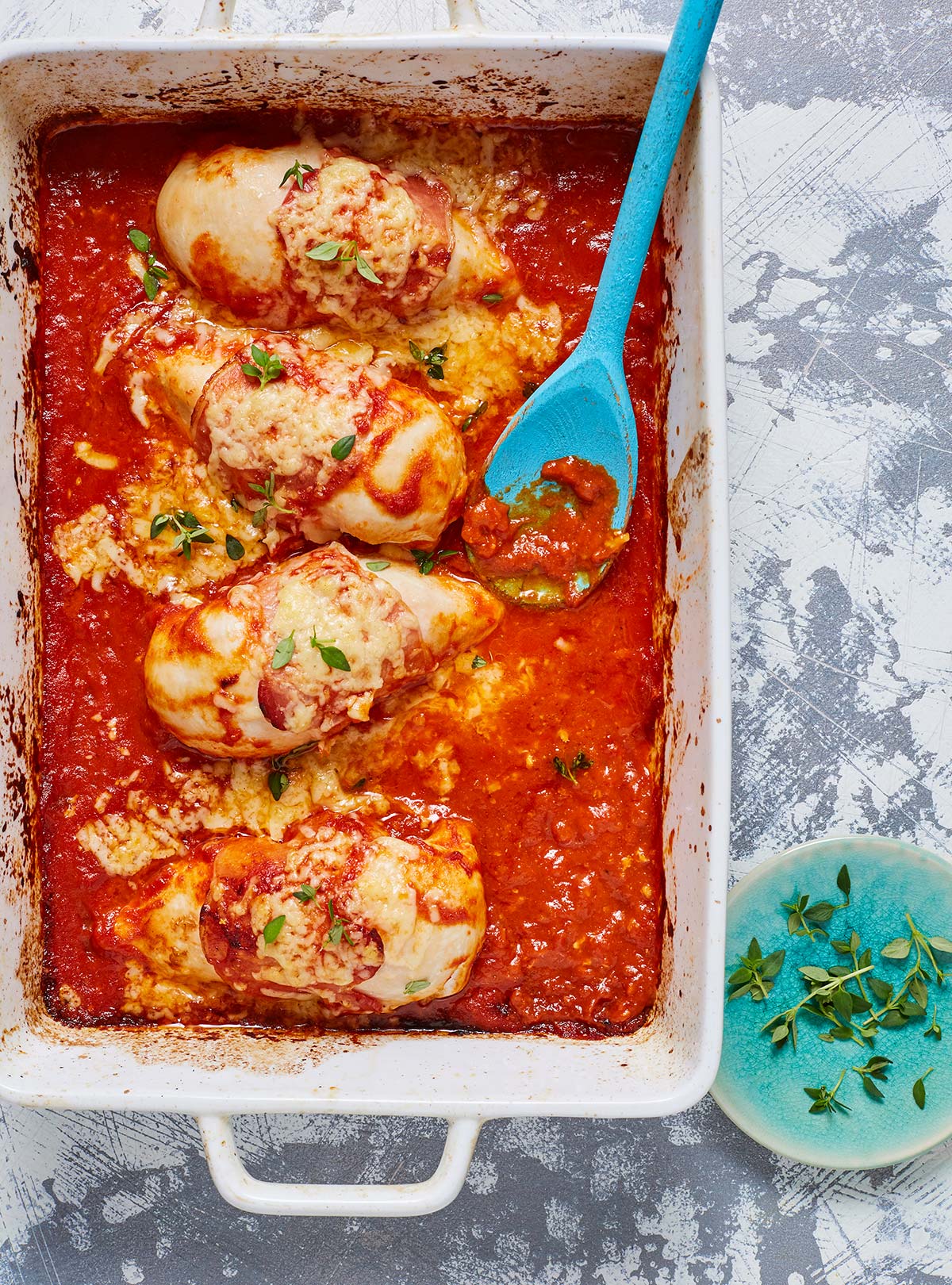 Slow Cooker Hunter’s Chicken pinchofnom.com