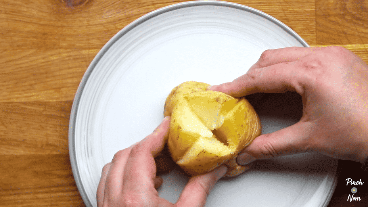How To Cook A Jacket Potato In The Microwave pinchofnom.com