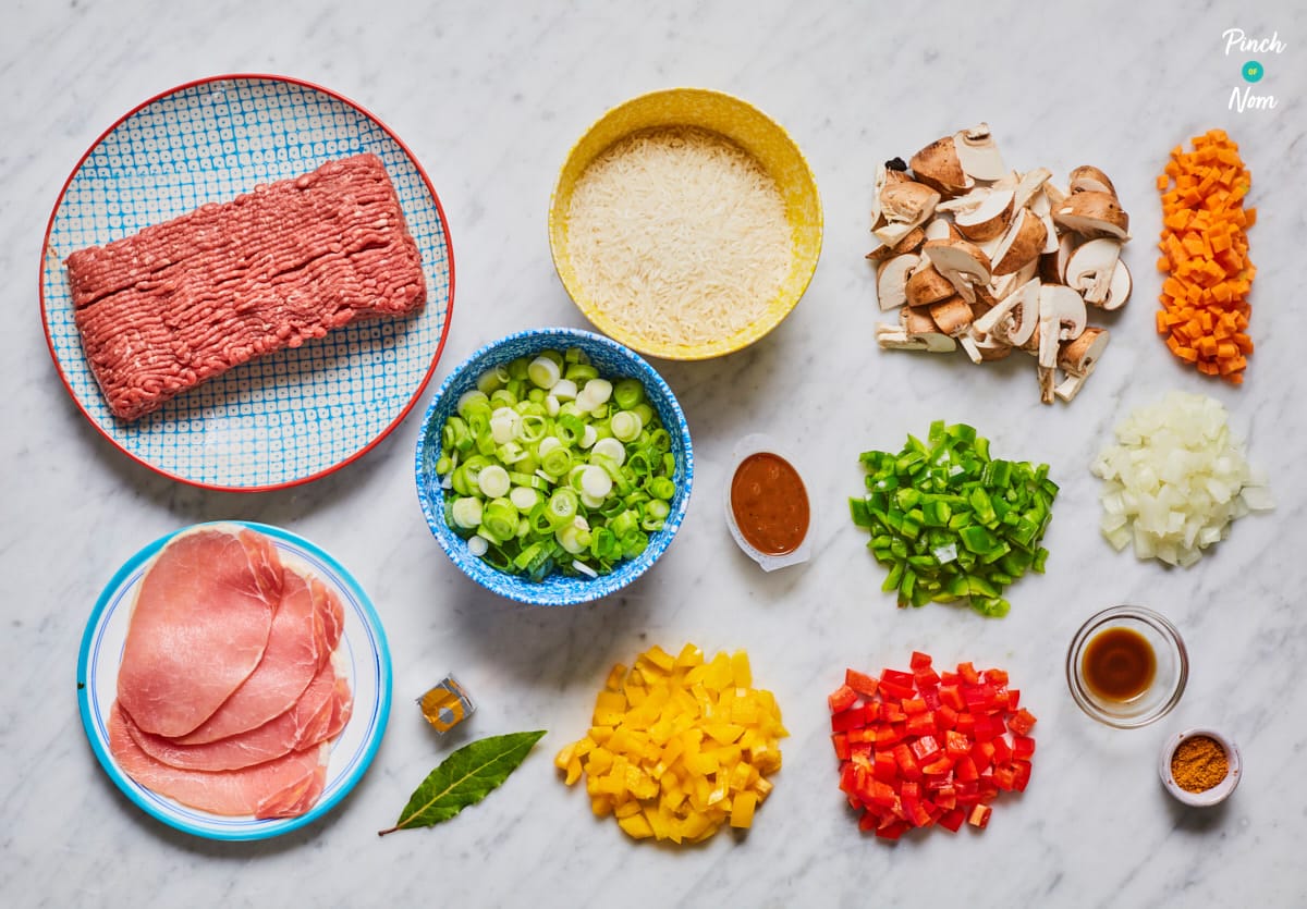 Cajun Dirty Rice - Pinch of Nom Slimming Recipes